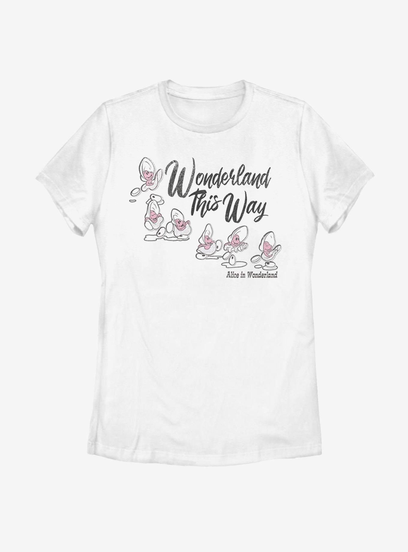 Disney Alice In Wonderland Baby Oysters Womens T-Shirt