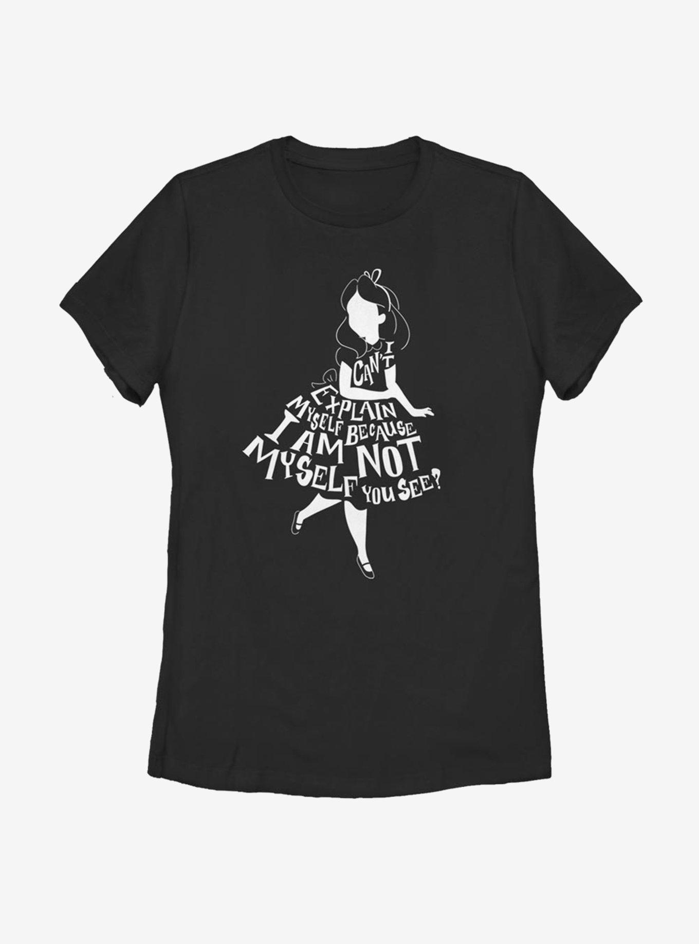 Disney Alice In Wonderland Not Myself Womens T-Shirt, , hi-res