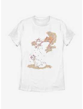 Disney The Aristocats Raining Petals Womens T-Shirt, , hi-res