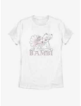 Disney Bambi Simple Flowers Womens T-Shirt, , hi-res