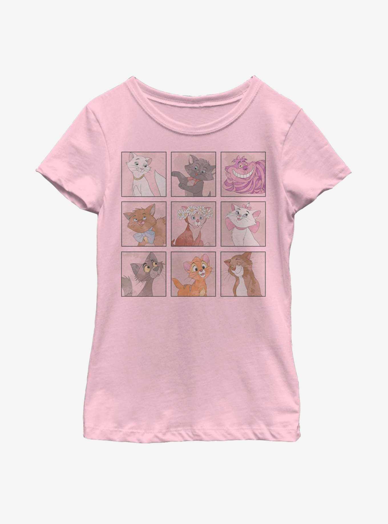 Disney Kitties Youth Girls T-Shirt, , hi-res