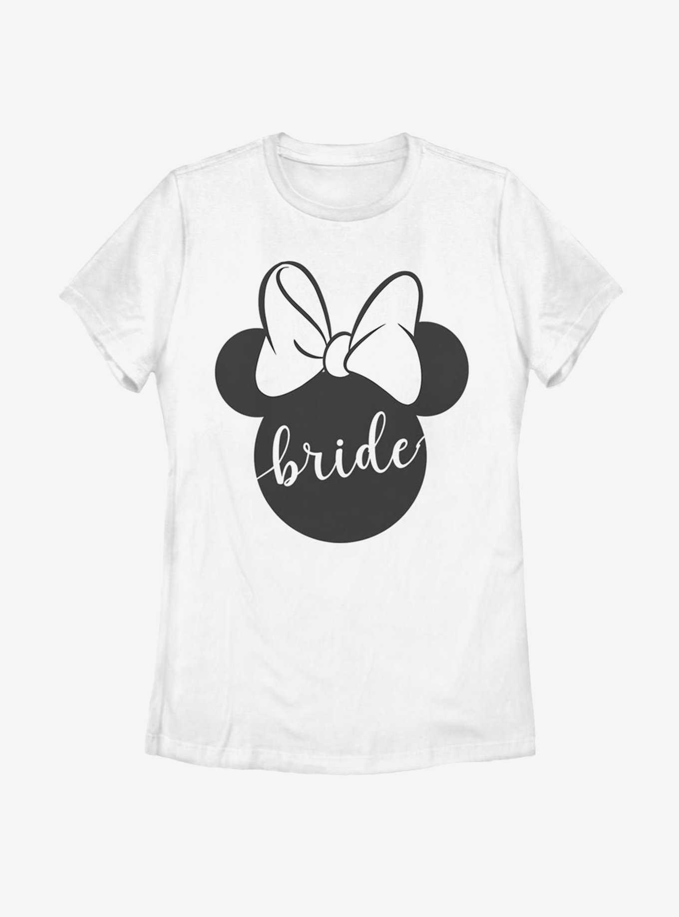 Disney Minnie Mouse Bow Bride Womens T-Shirt, , hi-res