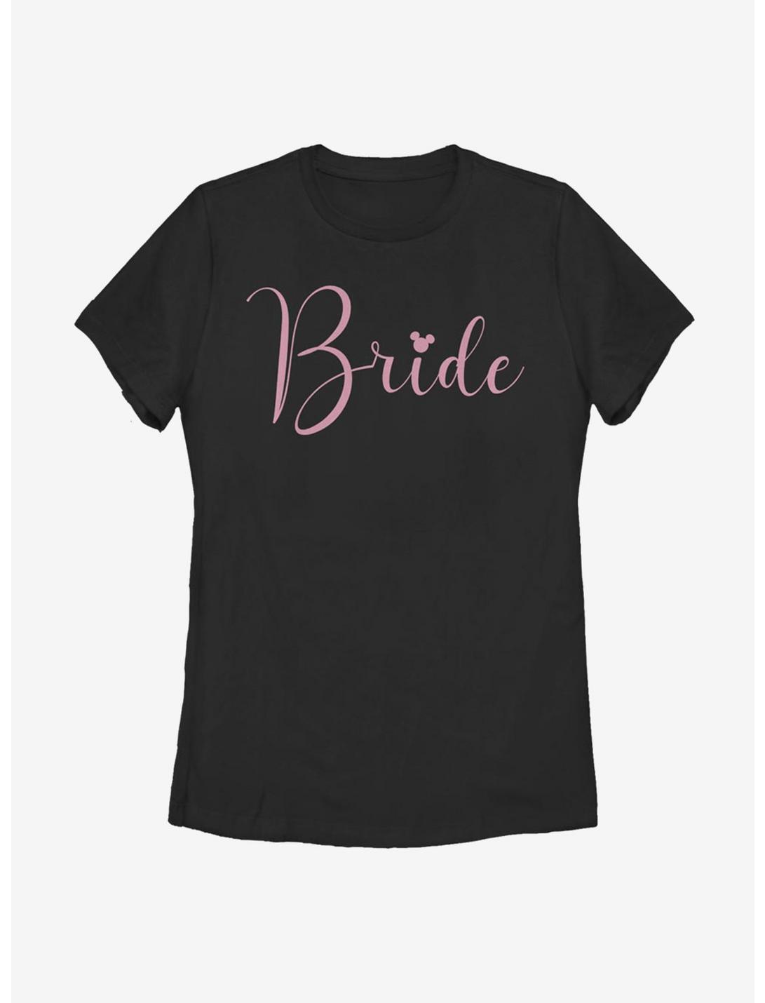 Disney Bride Womens T-Shirt, BLACK, hi-res