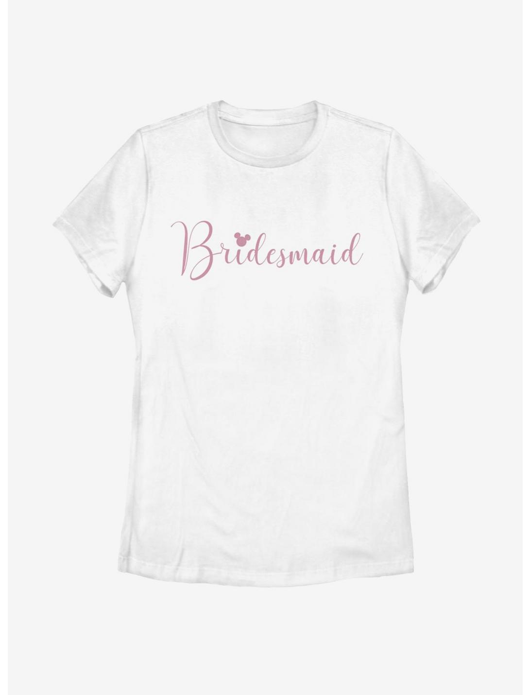 Disney Bridesmaid Womens T-Shirt, WHITE, hi-res