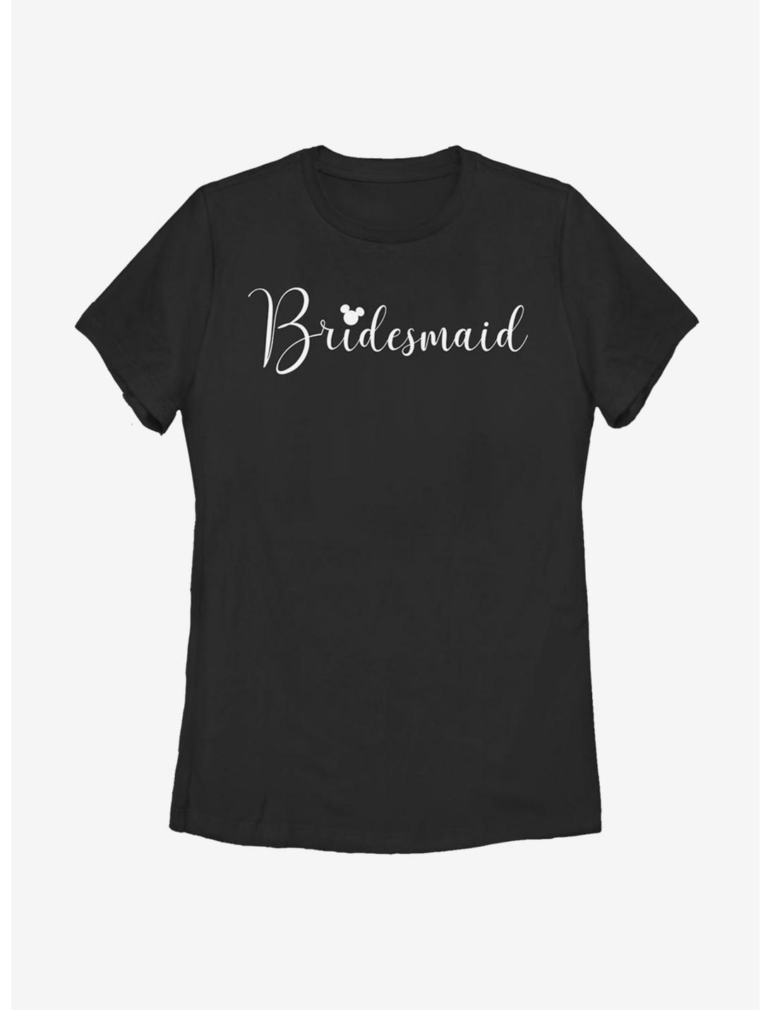 Disney Bridesmaid Womens T-Shirt, BLACK, hi-res
