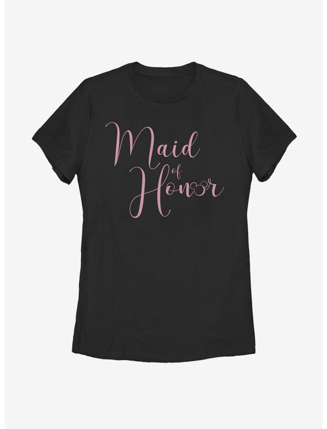 Disney Maid Of Honor Womens T-Shirt, BLACK, hi-res