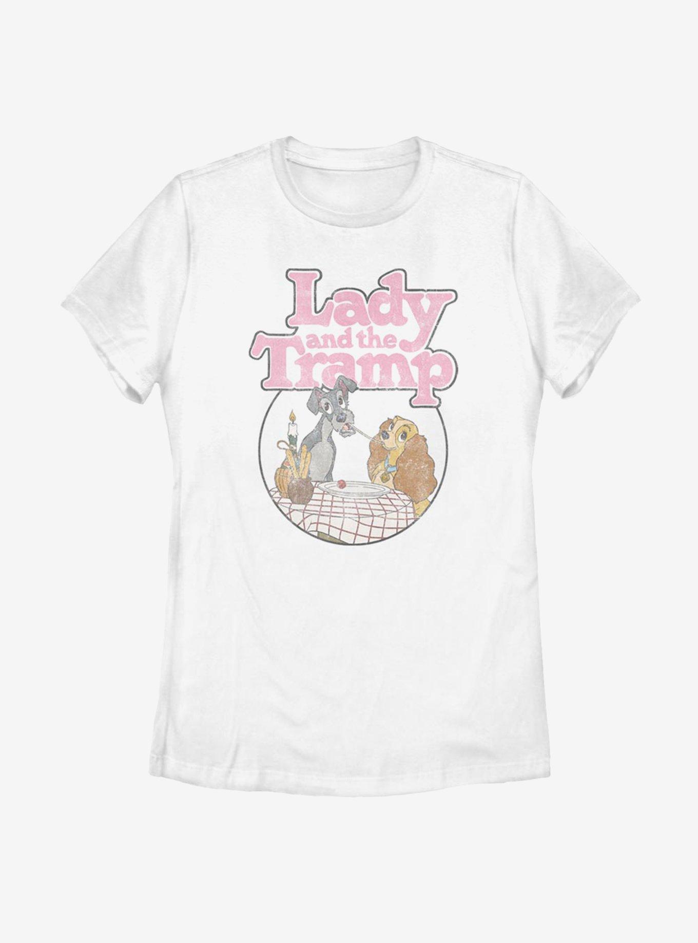 Disney Lady And The Tramp Icons Womens T-Shirt, , hi-res