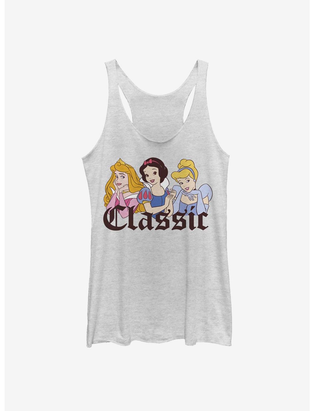 Disney Princesses Classic Three Womens Tank Top, WHITE HTR, hi-res