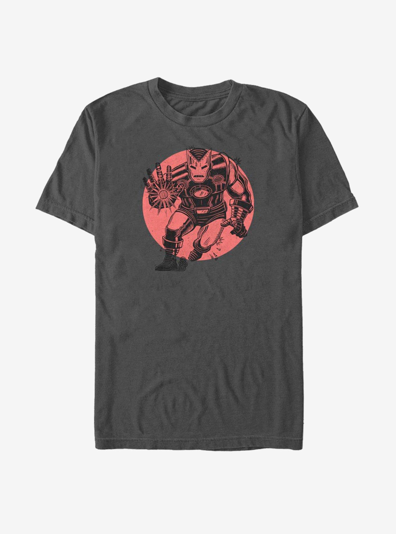 Marvel Iron Man Red Sun T-Shirt, , hi-res