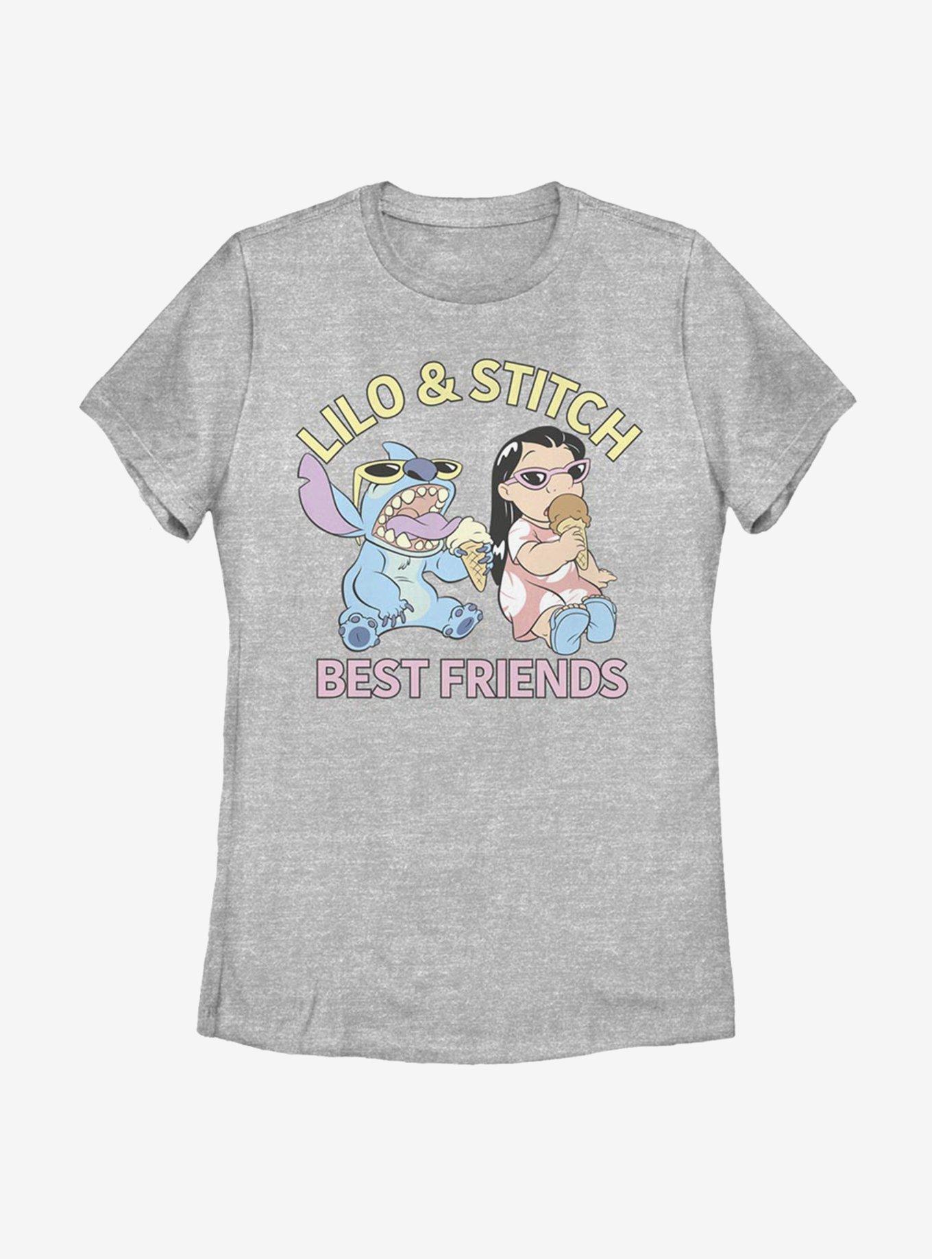 Disney Lilo And Stitch Best Friends Womens T-Shirt, , hi-res