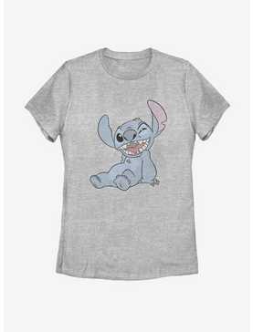 Disney Lilo And Stitch Halftone Stitch Womens T-Shirt, , hi-res