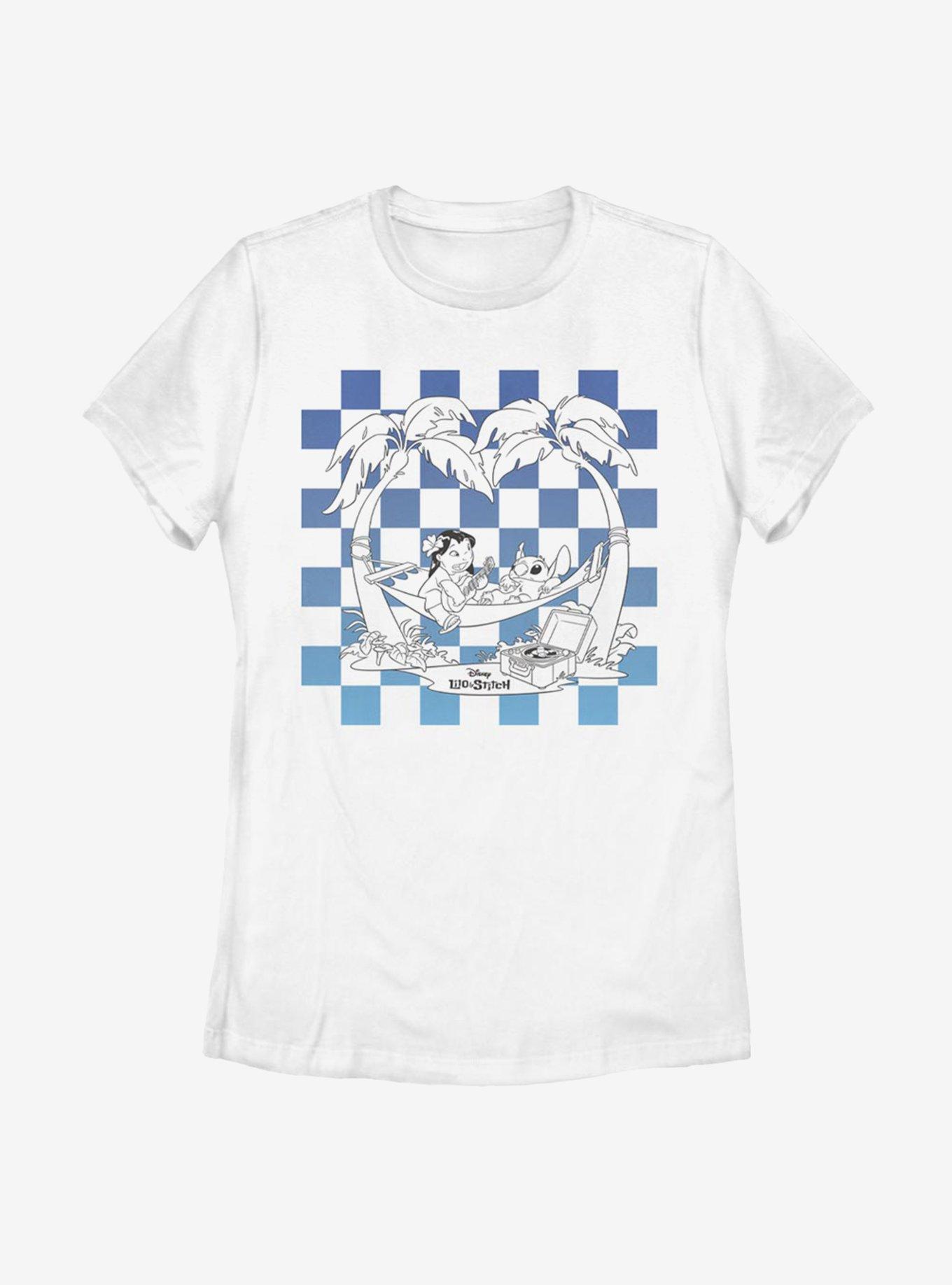 Disney Lilo And Stitch Group Womens T-Shirt