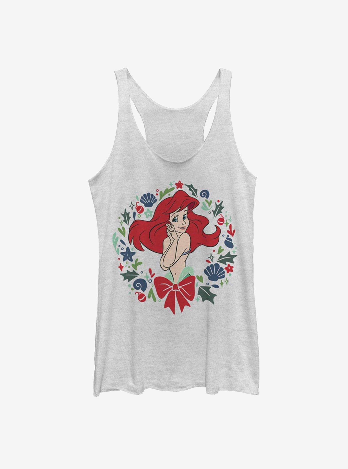 Disney The Little Mermaid Festive Ariel Womens Tank Top, , hi-res