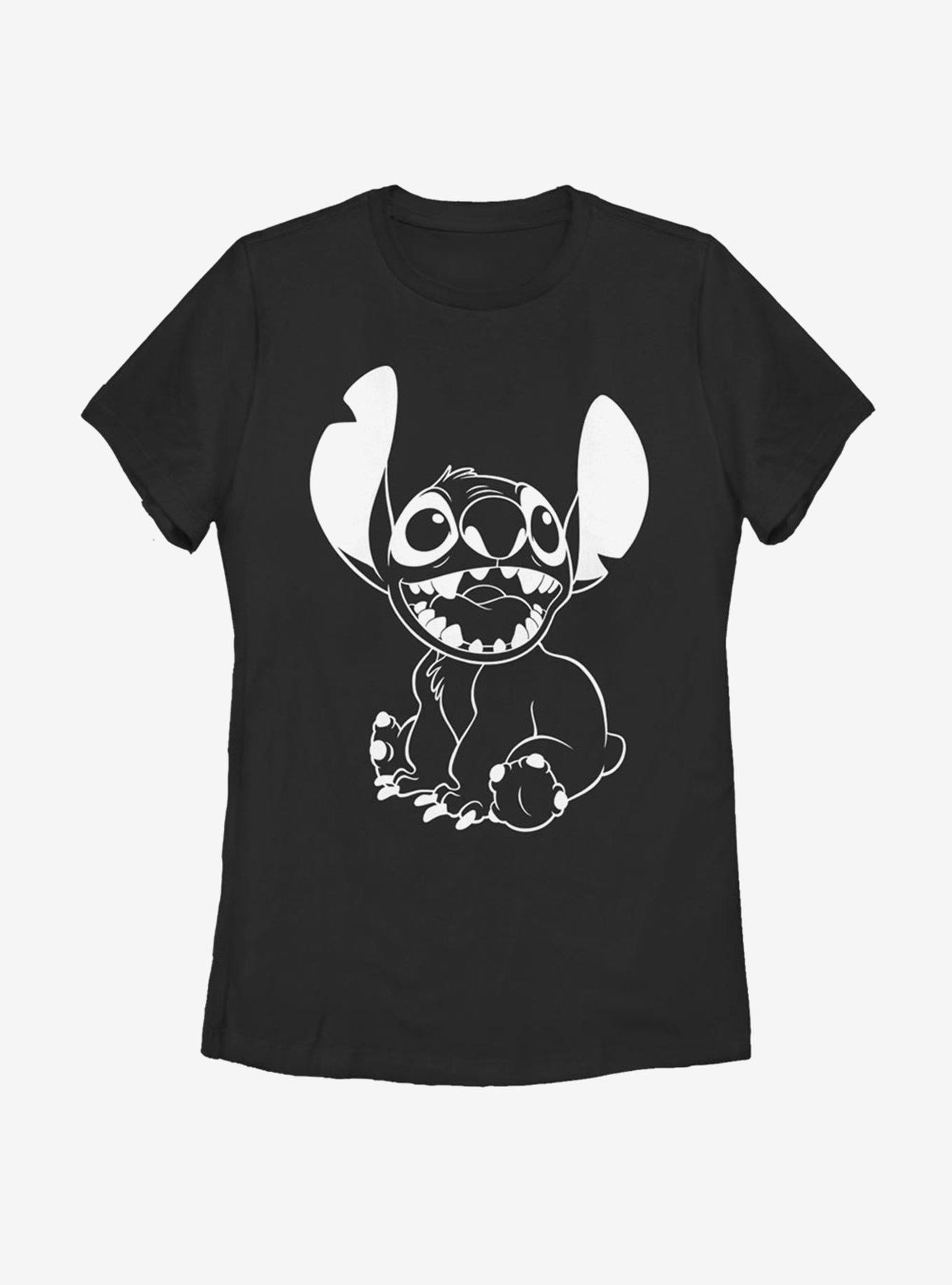 Disney Lilo And Stitch Negative Stitch Womens T-Shirt