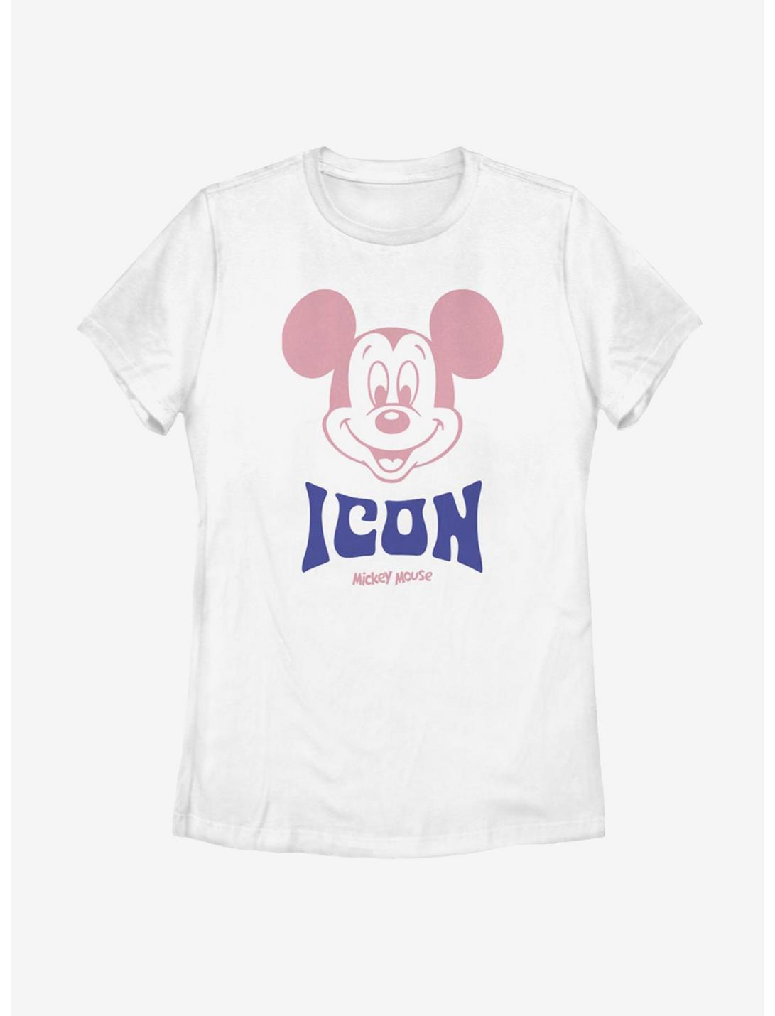 Disney Mickey Mouse Icon Womens T-Shirt, WHITE, hi-res