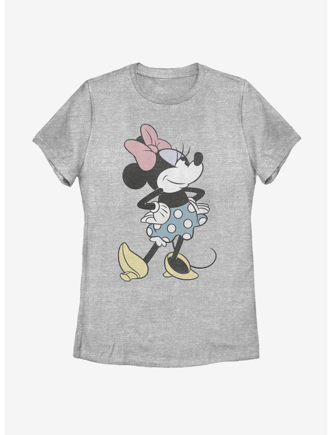 Disney Mickey Mouse Minnie Womens T-Shirt, ATH HTR, hi-res