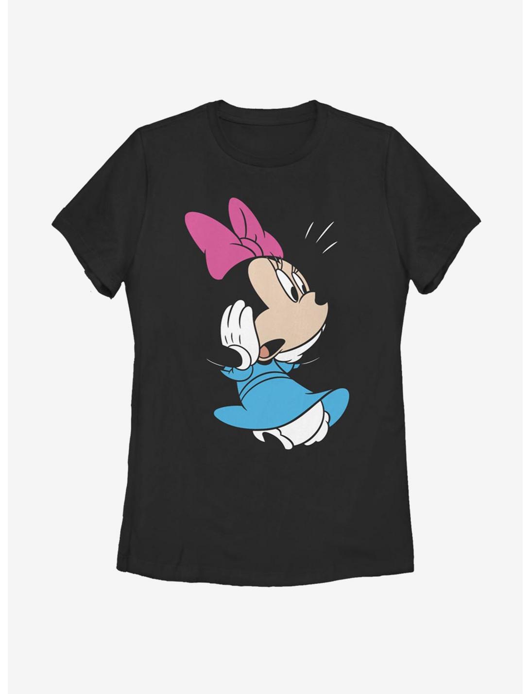 Disney Mickey Mouse Minnie Surprise Womens T-Shirt, BLACK, hi-res