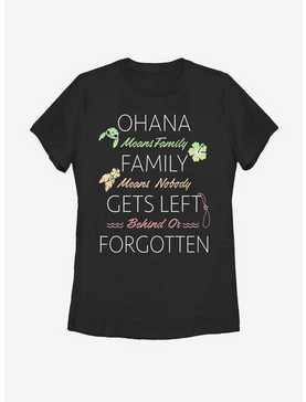 Disney Lilo And Stitch Ohana Means Family Womens T-Shirt, , hi-res