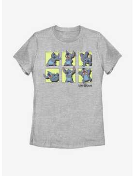 Disney Lilo And Stitch Playful Poses Womens T-Shirt, , hi-res