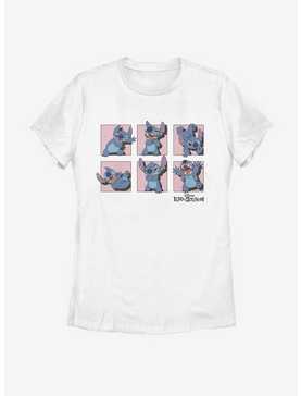 Disney Lilo And Stitch Poses Womens T-Shirt, , hi-res