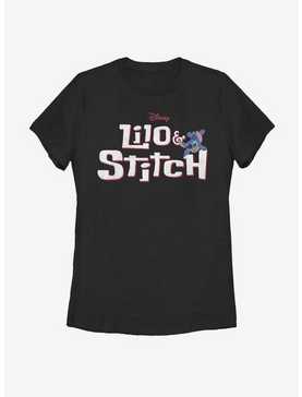Disney Lilo And Stitch Stitch Classic Logo Womens T-Shirt, , hi-res
