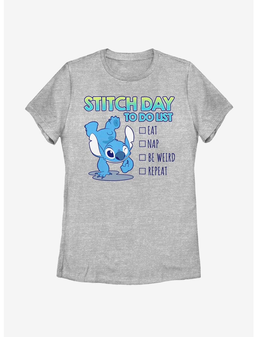 Disney Lilo And Stitch To Do Womens T-Shirt, ATH HTR, hi-res