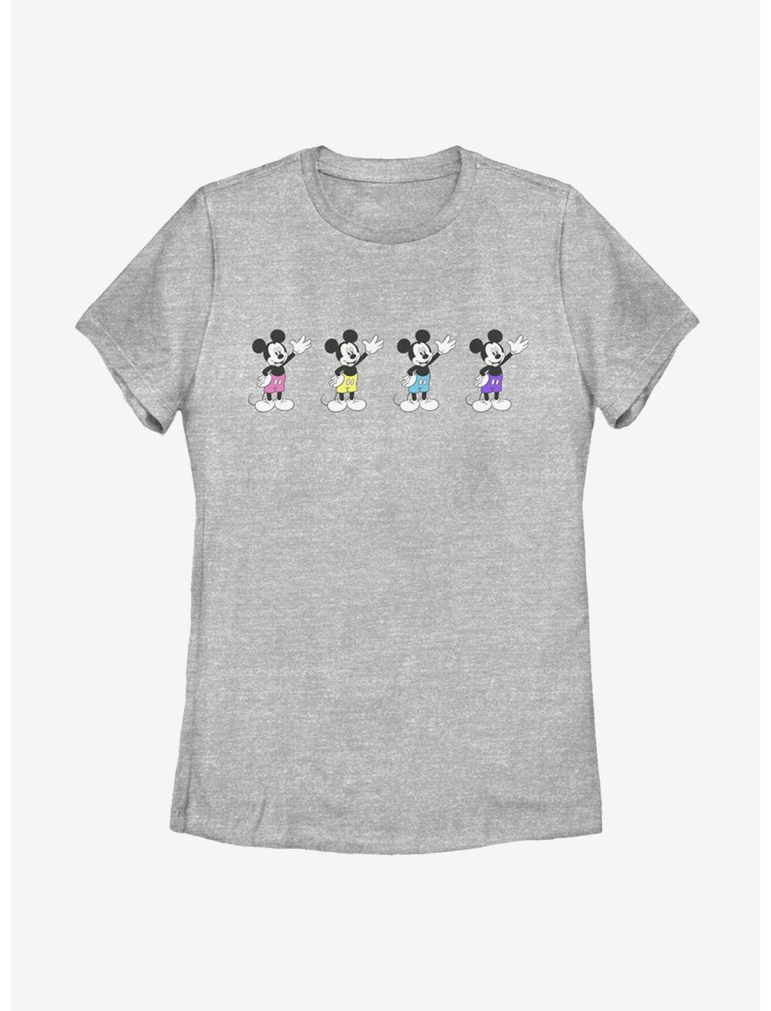 Disney Mickey Mouse Neon Pants Womens T-Shirt, ATH HTR, hi-res