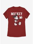 Disney Mickey Mouse Simply Mickey Womens T-Shirt, RED, hi-res