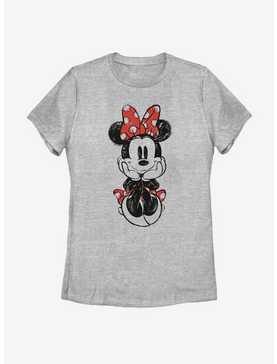 Disney Mickey Mouse Sitting Minnie Sketch Womens T-Shirt, , hi-res