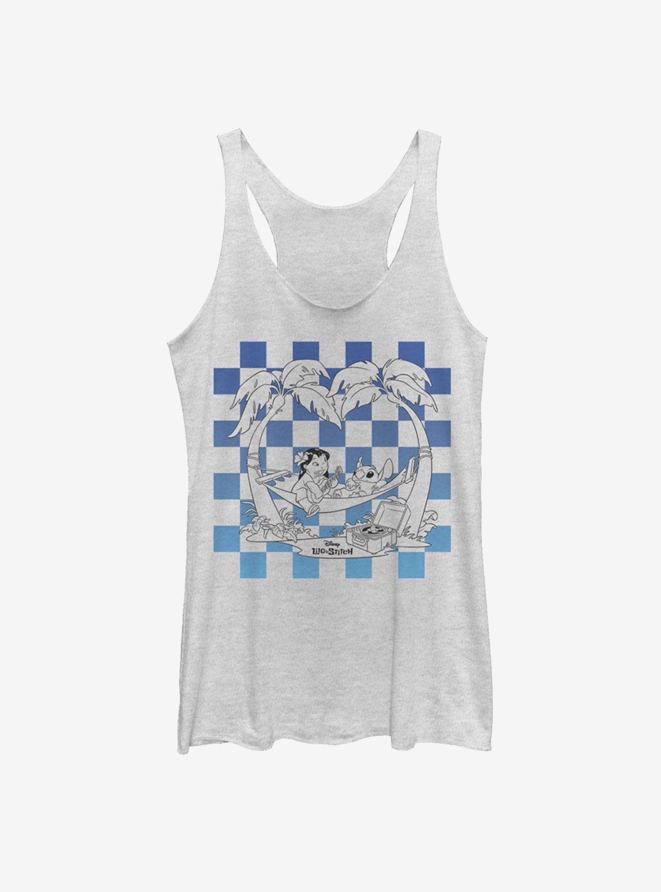 Disney Lilo And Stitch Group Womens Tank Top