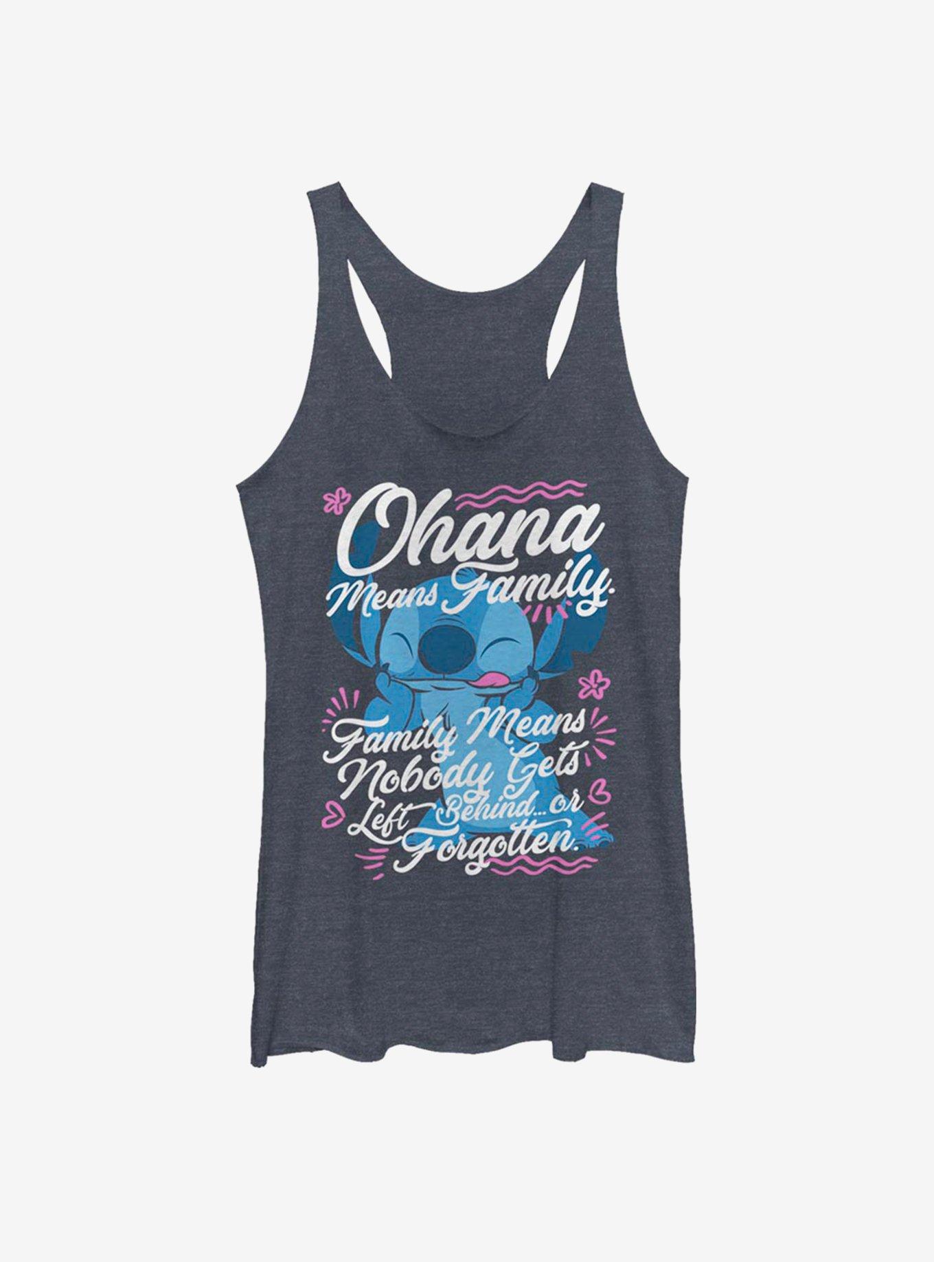 Disney Lilo And Stitch Ohana Family Womens Tank Top, , hi-res