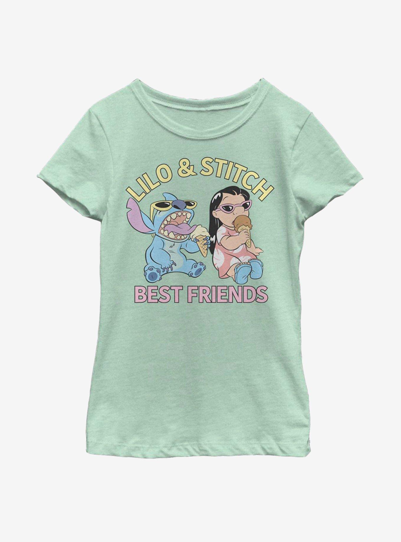 Disney Lilo And Stitch Best Friends Youth Girls T-Shirt, , hi-res