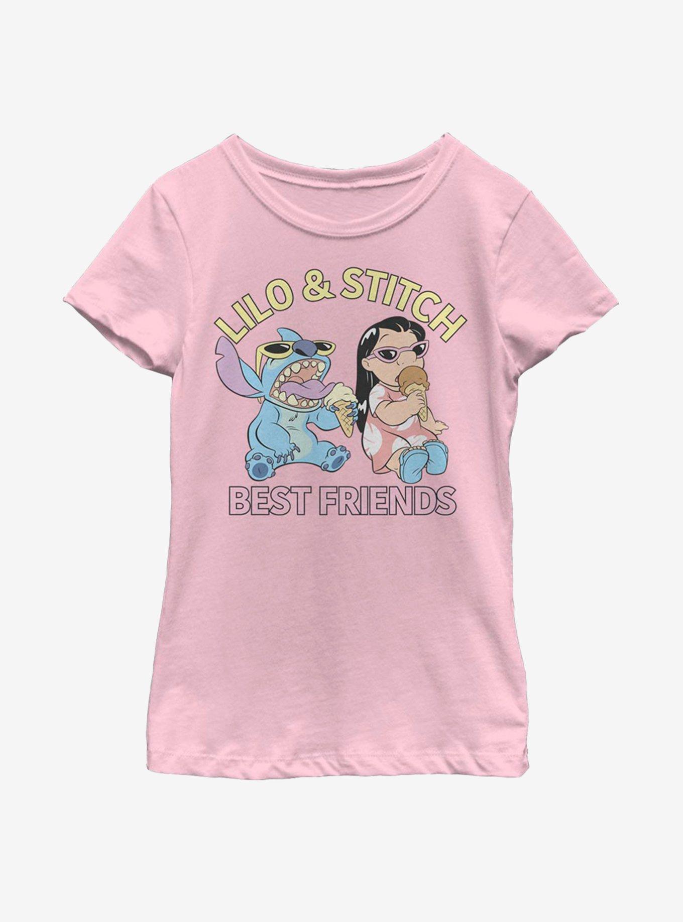 Disney Lilo And Stitch Best Friends Youth Girls T-Shirt, , hi-res