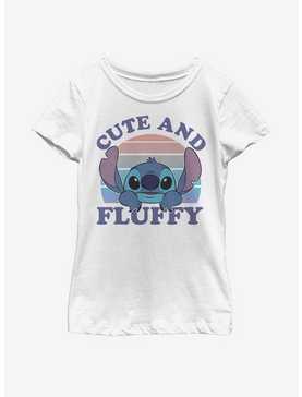 Disney Lilo And Stitch Cute And Fluffy Youth Girls T-Shirt, , hi-res