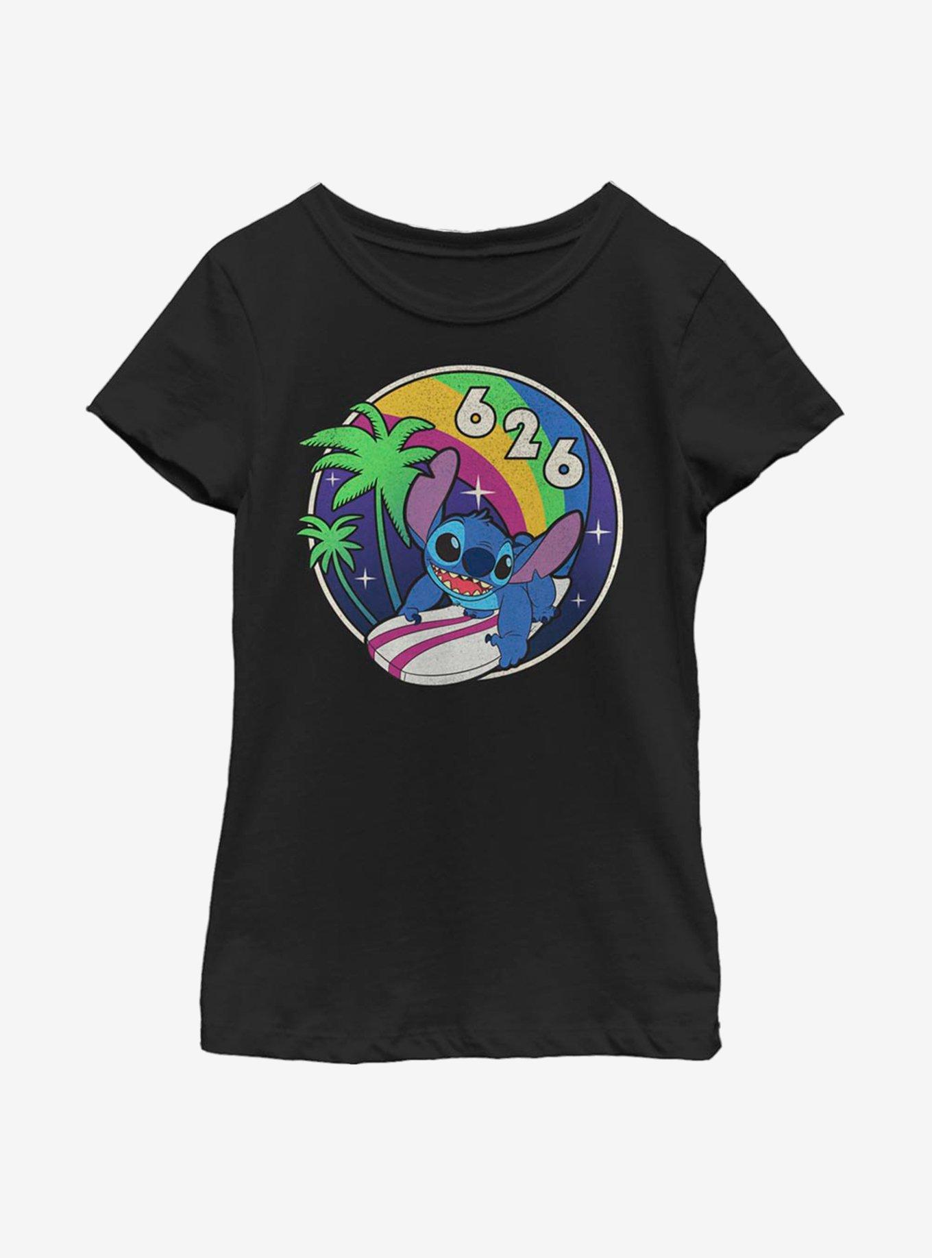 Disney Lilo And Stitch 626 Surf Youth Girls T-Shirt, , hi-res