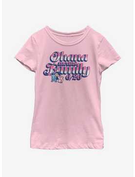 Disney Lilo And Stitch Ohana Youth Girls T-Shirt, , hi-res
