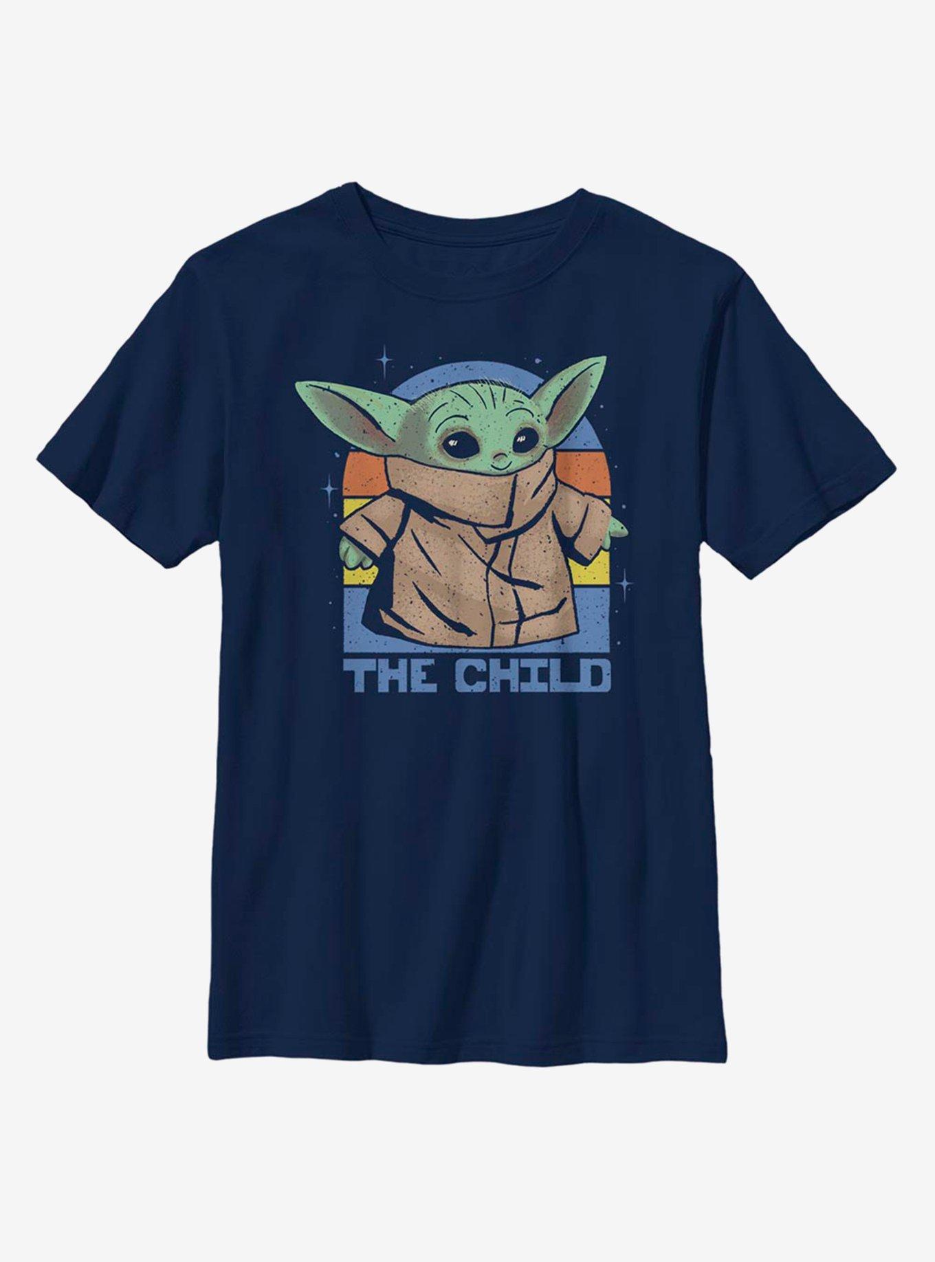 Star Wars The Mandalorian The Child And Sunset Youth T-Shirt, , hi-res