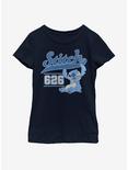 Disney Lilo And Stitch Stitch Eighth Birthday Youth Girls T-Shirt, NAVY, hi-res