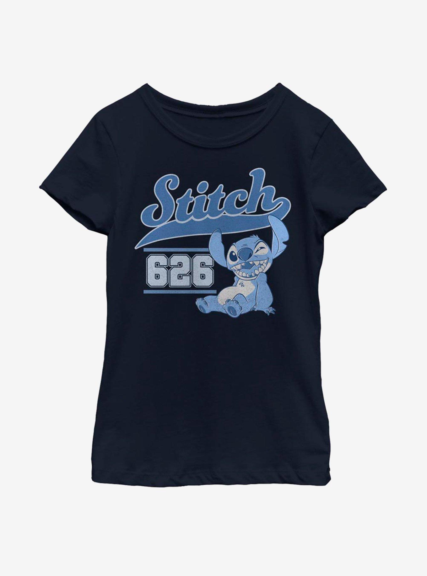 Disney Lilo And Stitch Stitch Eighth Birthday Youth Girls T-Shirt, , hi-res