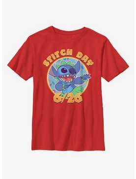 Disney Lilo And Stitch Stitch Day Youth T-Shirt, , hi-res