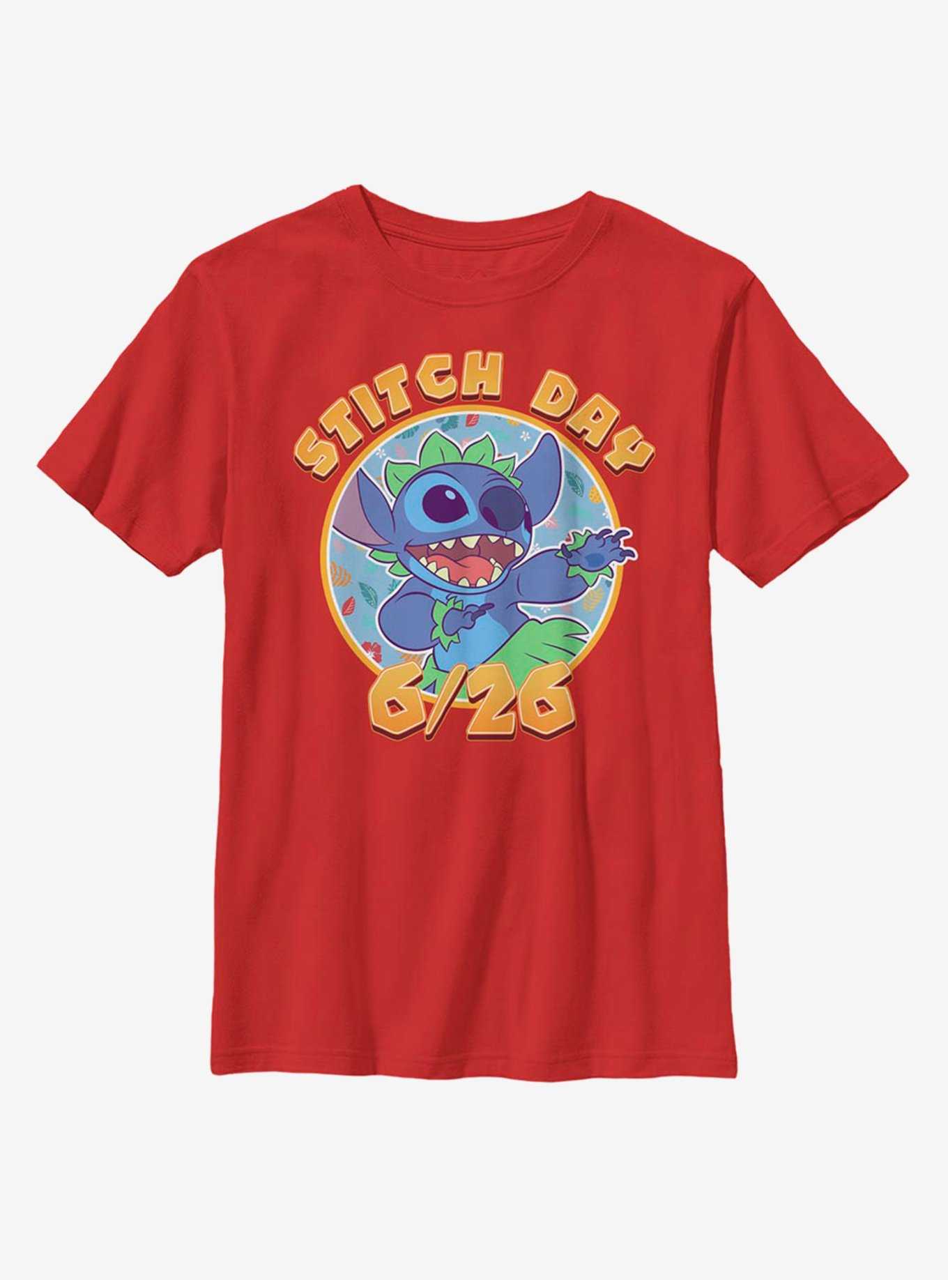 Disney Lilo And Stitch Stitch Day Youth T-Shirt, , hi-res