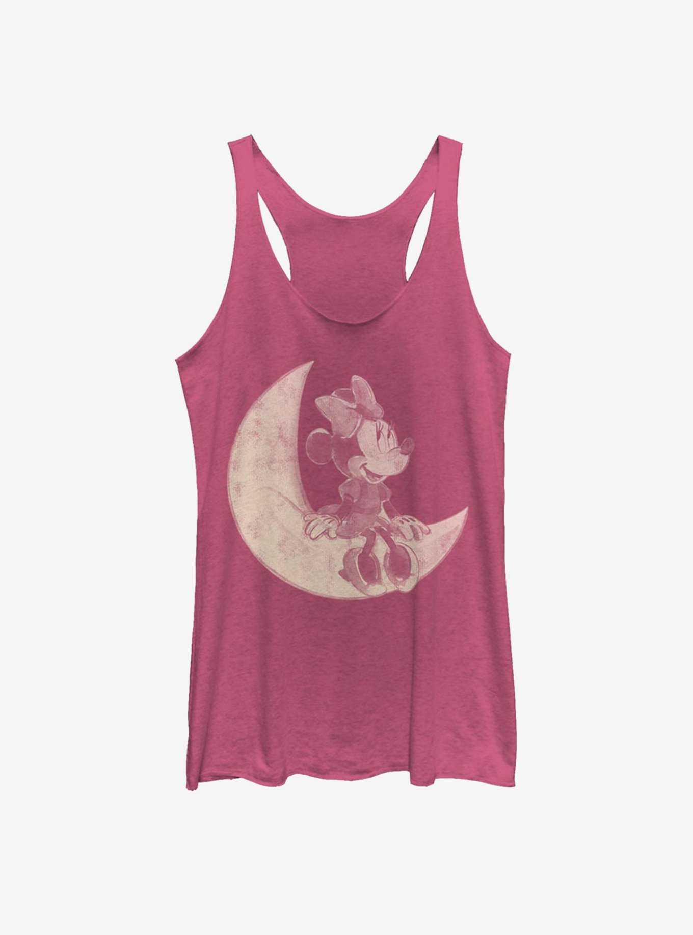 Disney Mickey Mouse Minnie On The Moon Womens Tank Top, , hi-res