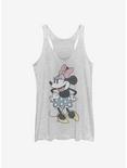 Disney Mickey Mouse Minnie Sass Womens Tank Top, WHITE HTR, hi-res