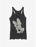 Disney Mickey Mouse Minnie Wink Womens Tank Top, BLK HTR, hi-res