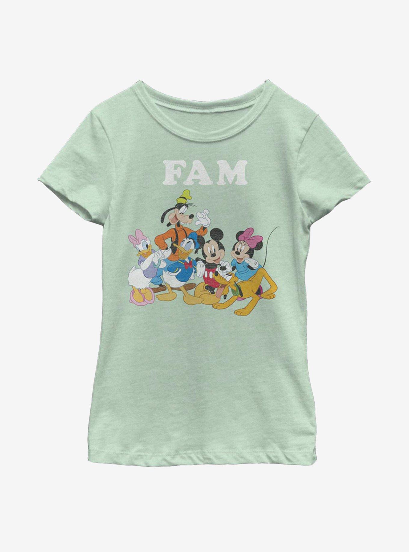 Disney Mickey Mouse Fam Youth Girls T-Shirt, , hi-res