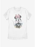 Disney Mickey Mouse Minnie Sitting Pretty Womens T-Shirt, WHITE, hi-res
