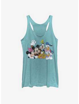Disney Mickey Mouse Group Womens Tank Top, , hi-res