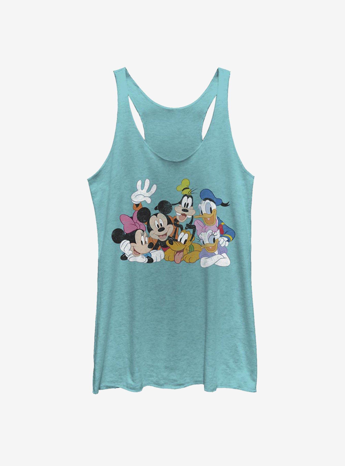 Disney Mickey Mouse Group Womens Tank Top, , hi-res