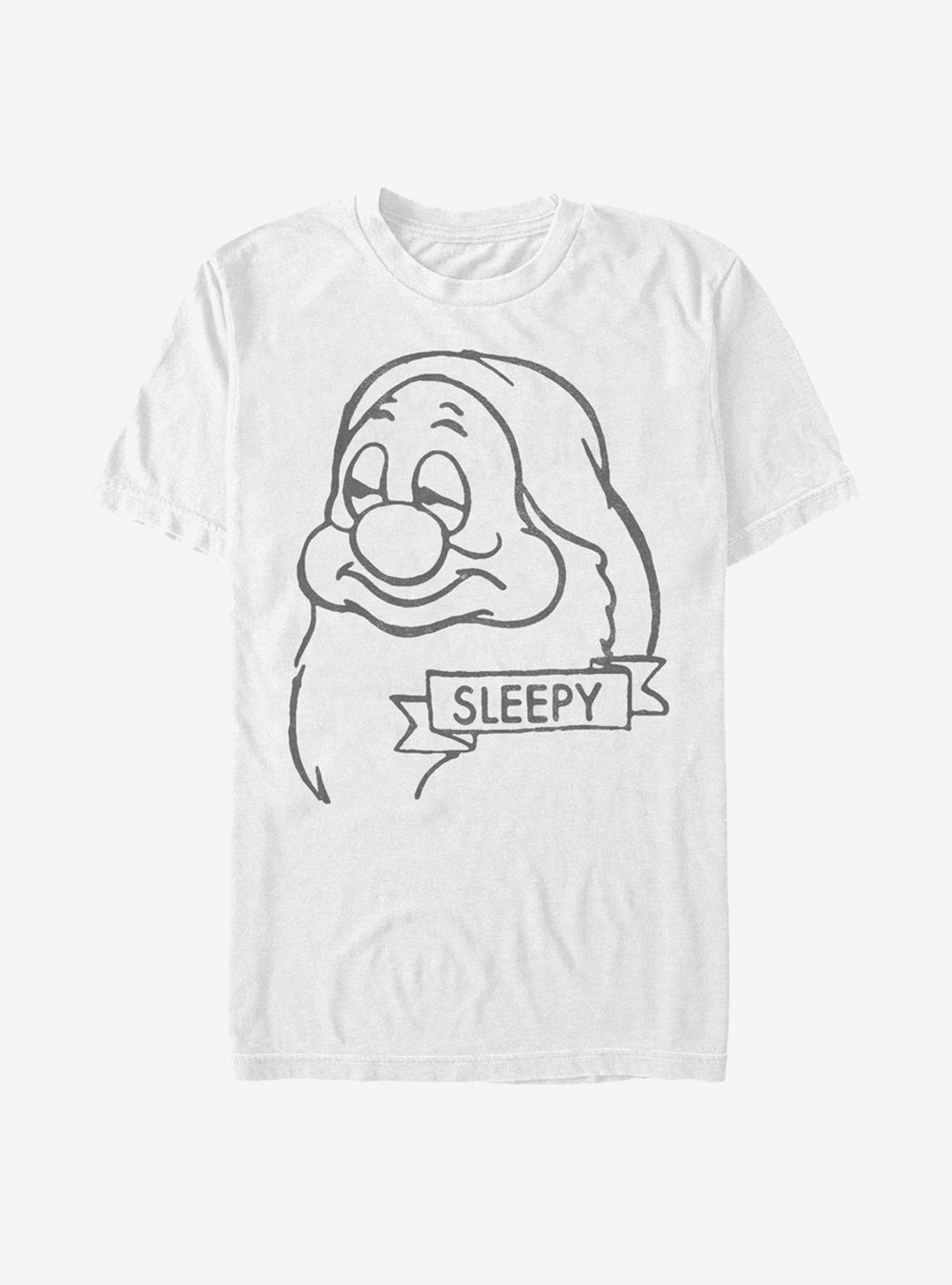 Disney Snow White And The Seven Dwarfs Sleepy T-Shirt, , hi-res