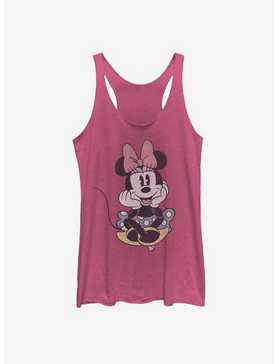 Disney Mickey Mouse Minnie Sitting Pretty Womens Tank Top, , hi-res